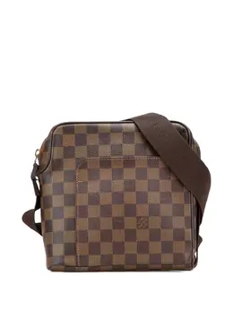 Louis Vuitton Pre-Owned: Коричневая сумка через плечо 