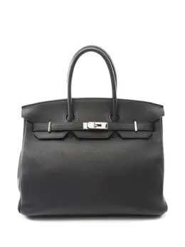 Hermès Pre-Owned: Чёрная сумка 