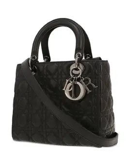 Christian Dior Pre-Owned: Чёрная сумка-шоппер 