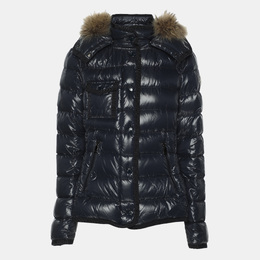 Moncler: Синяя куртка 