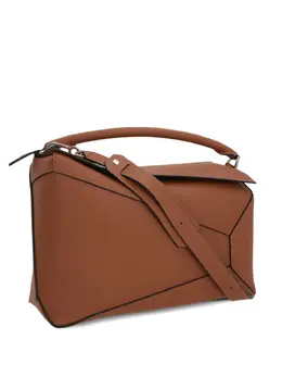 LOEWE: Коричневая сумка-шоппер  Puzzle