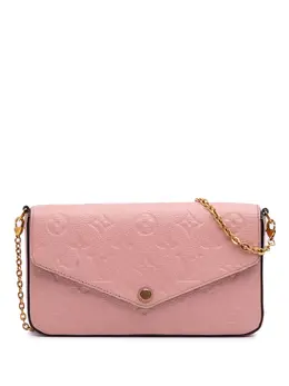 Louis Vuitton Pre-Owned: Розовая сумка через плечо 