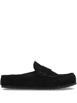 Birkenstock: Чёрные туфли 