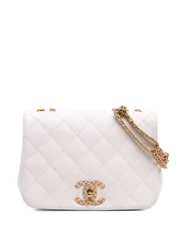 CHANEL Pre-Owned: Белая сумка 