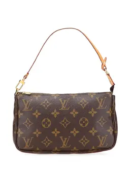 Louis Vuitton Pre-Owned: Коричневая сумка 