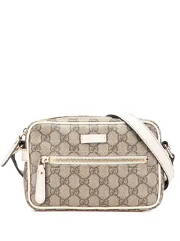 Gucci Pre-Owned: Коричневая сумка через плечо 