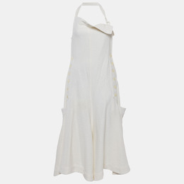 Jacquemus: Белое платье 