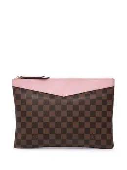 Louis Vuitton Pre-Owned: Коричневый клатч 