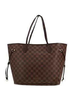 Louis Vuitton Pre-Owned: Коричневая сумка-шоппер 
