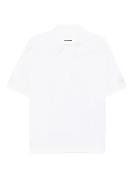 Jil Sander: Белое поло 