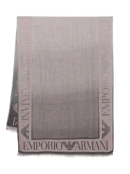 Emporio Armani: Розовый шарф 