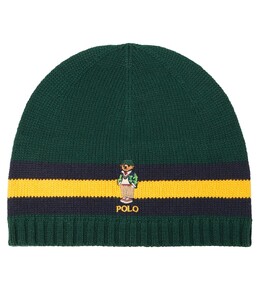 Polo Ralph Lauren Kids: Зелёная шапка 