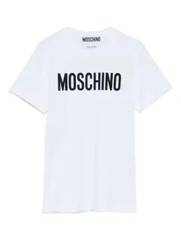 Moschino: Футболка с принтом 