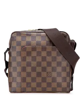 Louis Vuitton Pre-Owned: Коричневая сумка через плечо 