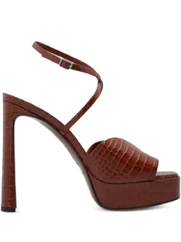 Jimmy Choo: Красные босоножки 