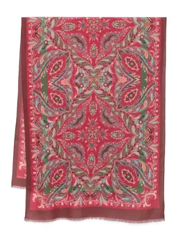 ETRO: Красный шарф 