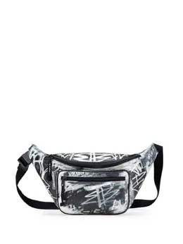 Balenciaga Pre-Owned: Чёрная поясная сумка 