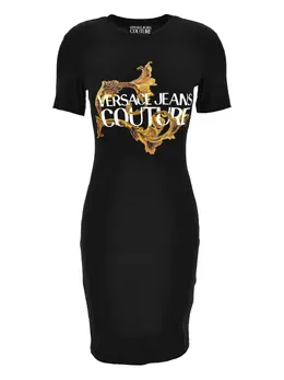 Versace Jeans Couture: Платье с принтом 