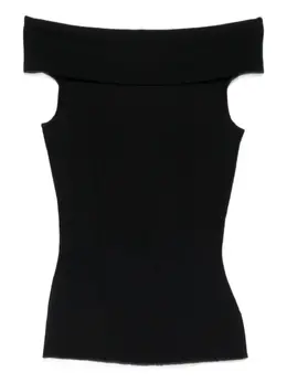 Givenchy: Топ с открытыми плечами 