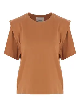 ISABEL MARANT: Хлопковая футболка 
