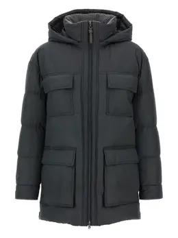 Brunello Cucinelli: Стёганое пальто 
