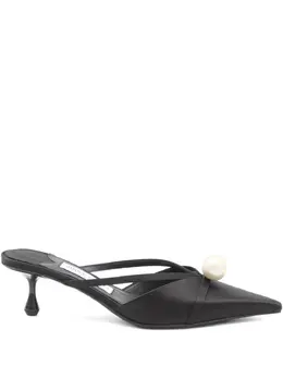 Jimmy Choo: Чёрные сабо 