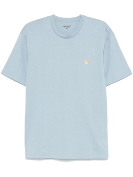 Carhartt WIP: Синяя футболка  Chase