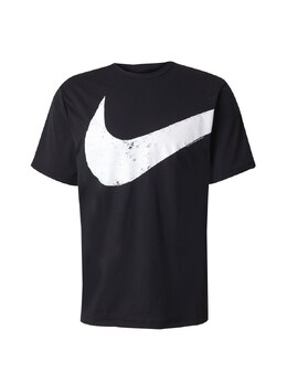 Nike: Чёрная рубашка  Swoosh