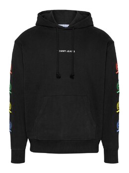 Tommy Jeans: Чёрная толстовка 
