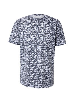 Armani Exchange: Тёмная рубашка 