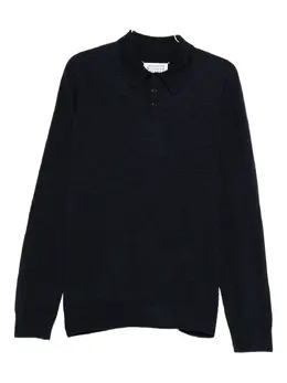 Maison Margiela: Поло из шерсти 