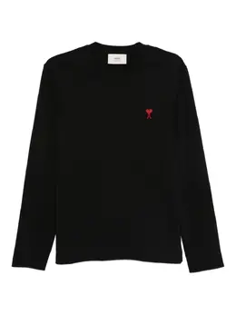 AMI Paris: Футболка с длинным рукавом 