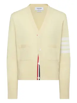 Thom Browne: Кардиган  4-Bar в полоску