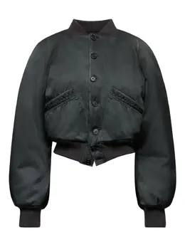 MM6 Maison Margiela: Чёрная куртка 