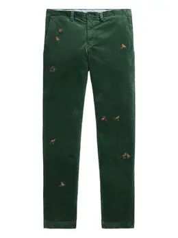 Polo Ralph Lauren: Зелёные брюки 
