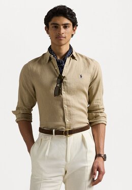 Polo Ralph Lauren: Обтягивающая рубашка 