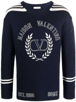 Valentino Garavani: Синий свитер 