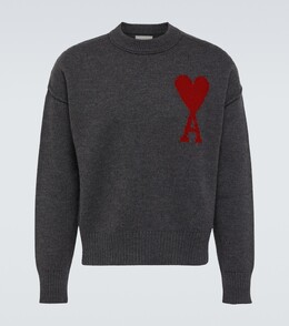 AMI Paris: Свитер  Ami de Cœur из шерсти