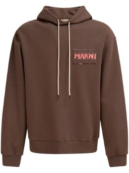 Marni: Коричневая толстовка 