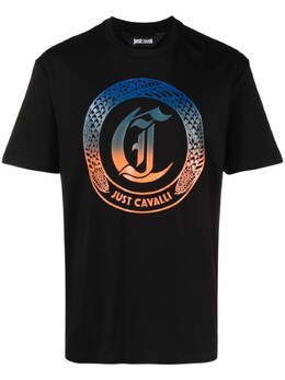 Just Cavalli: Чёрная футболка 