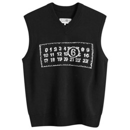 MM6 Maison Margiela: Жаккардовый жилет 