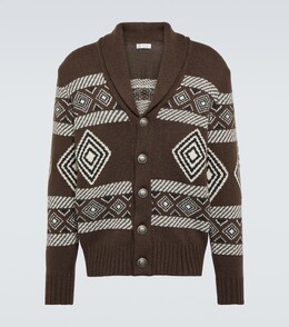 Brunello Cucinelli: Жаккардовый кардиган 