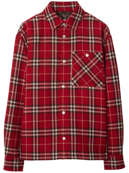 Burberry: Куртка в клетку 