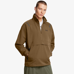 Under Armour: Коричневая куртка 