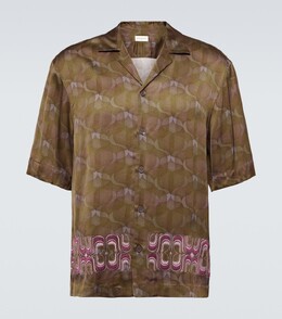 Dries Van Noten: Рубашка с принтом 