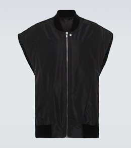 Rick Owens: Джинсовый жилет  Jumbo