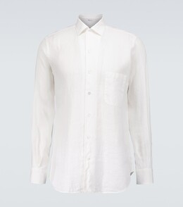 Loro Piana: Льняная рубашка 