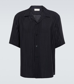 Saint Laurent: Шёлковая рубашка 