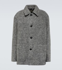 Dries Van Noten: Однобортное пальто 