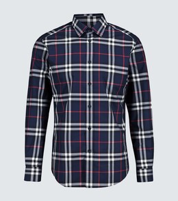 Burberry: Хлопковая рубашка  Vintage